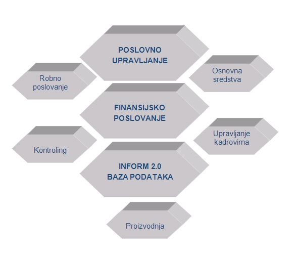 Funkcionalna struktura poslovnog informacionog sistema